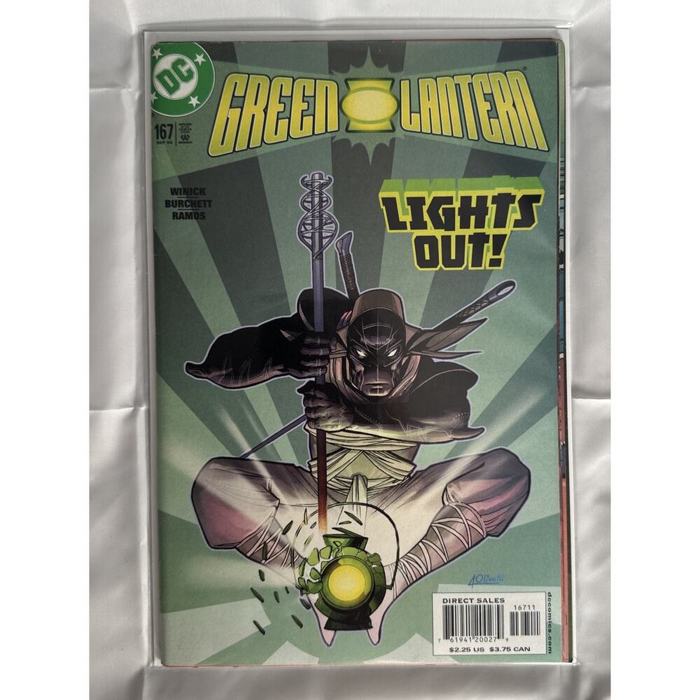 Green Lantern #167 - DC - Sep 03 - Winick, Burchett, Ramos NOT STAPLED